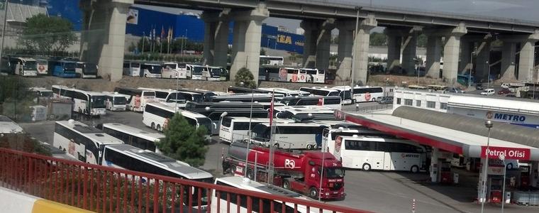 Мигранти блокираха международната автогара в Истанбул