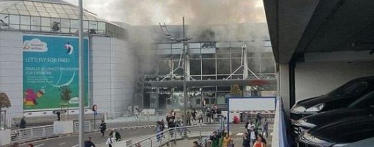 Взривове на летището в Брюксел, има ранени (ВИДЕО)
