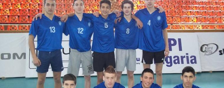 Отборът на ФСГ „Васил Левски“ - финалист на ученическите игри по волейбол (VІІІ – Х клас)