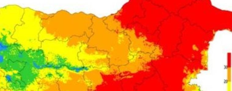 Опасни горещини и днес в 20 области в страната