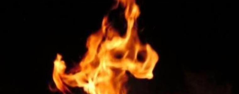 Мъж изгоря тази нощ в Поручик Гешаново