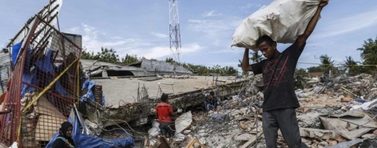 Най-малко 45 хил. души без дом след земетресението в Индонезия