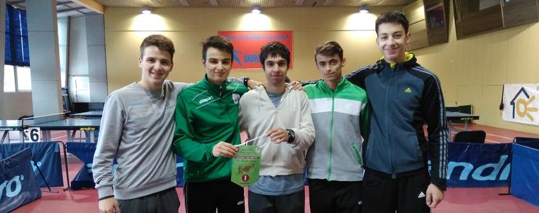 Хегемония на ПМГ „Иван Вазов” в тениса на маса на ученическите игри в Добрич