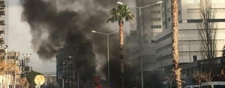 Взрив избухна в турския град Измир, има ранени 
