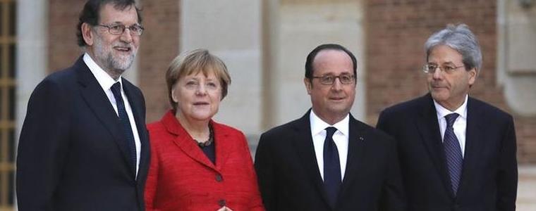 Четиримата лидери във Версай подкрепиха ЕС на различни скорости