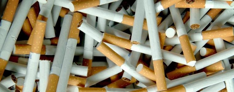 На известната улица "Купен" в Добрич са иззети 5000 къса цигари