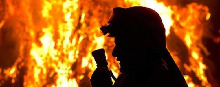 Пожар унищожи необитаема къща в Кочмар