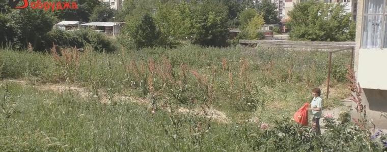 Косят тревата в Добрич на „плаващ график” (ВИДЕО)