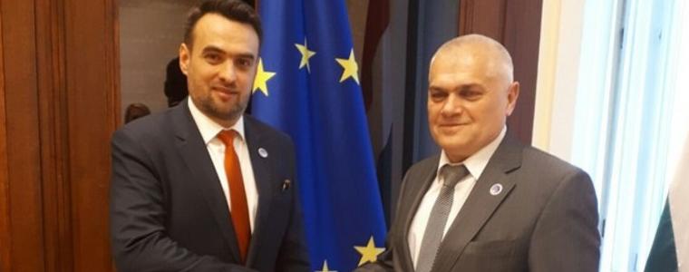 Скоро откриват ГКПП Северняк - Добромир, разбраха се МВР шефът и румънският му колега