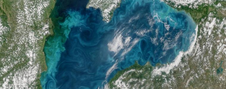 Тюркоазените нюанси на Черно море през погледа на НАСА