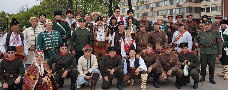 Възстановчици от Добрич достойно представиха българската военна история в Москва
