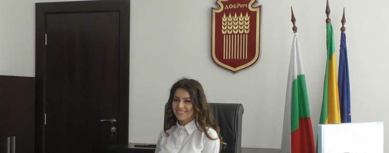 Стефани Маринова е кмет за един ден в Добрич (ВИДЕО)