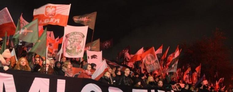60 000 националисти участваха в марш в Полша