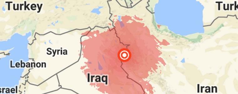 Силно земетресение разтресе Иран и Ирак
