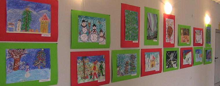 Изложба „Зимна приказка” подреждат децата от Школата по изобразително изкуство към читалището(ВИДЕО)
