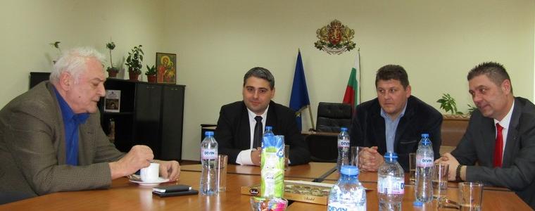 Областният управител проведе работна среща със заместник-министъра на културата Румен Димитров 