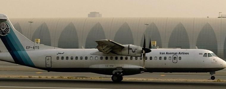 Пътнически самолет падна в Иран