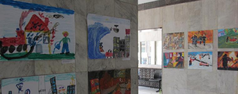 Общински етап на Международния конкурс за детска рисунка „С очите си видях бедата“