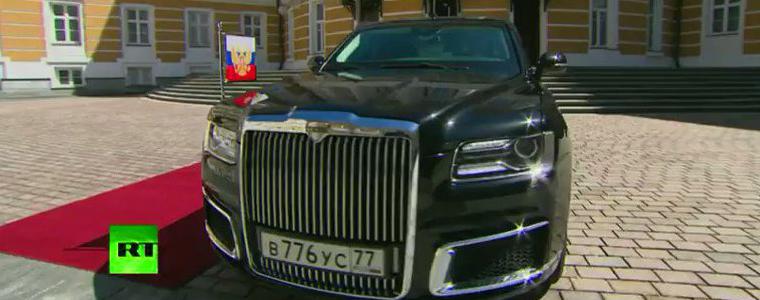Цар-кола - руската лимузина за Путин направи премиера