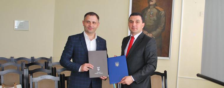 Община Генерал Тошево подписа договор за сътрудничество с Болградски градски съвет