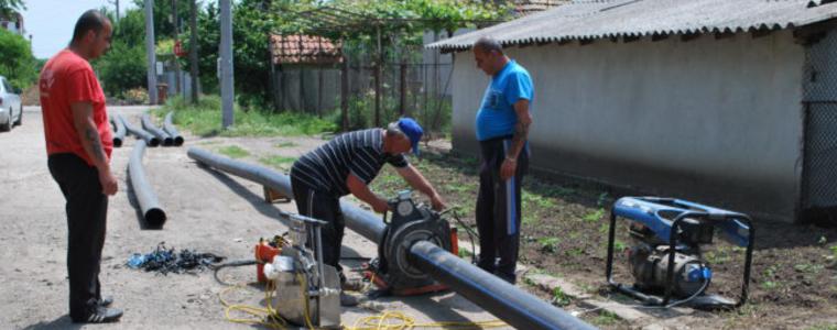 С 24 хил. лв. Община Генерал Тошево ще финансира подмяната на водопровода по ул. „Пирин планина“