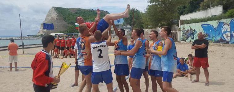 "Асти" спечели държавното по плажен хандбал за мъже, което се проведе в Каварна