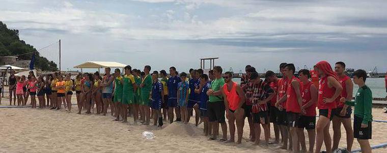 Младежите на  Добруджа - втори на Държавното първенство по плажен хандбал