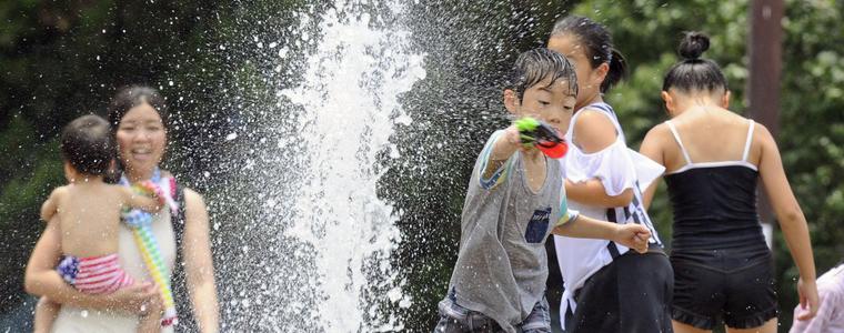 Термометрите в Япония показаха рекордните 41,1 градуса 