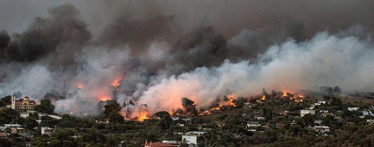 Видеозапис хвърля светлина върху причините за пожара в Атика на 23 юли