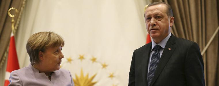 Ердоган се среща с Меркел в Берлин след две години на обтегнати отношения