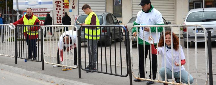 Ротари клуб ще пребоядиса тротоарни парапети в Добрич