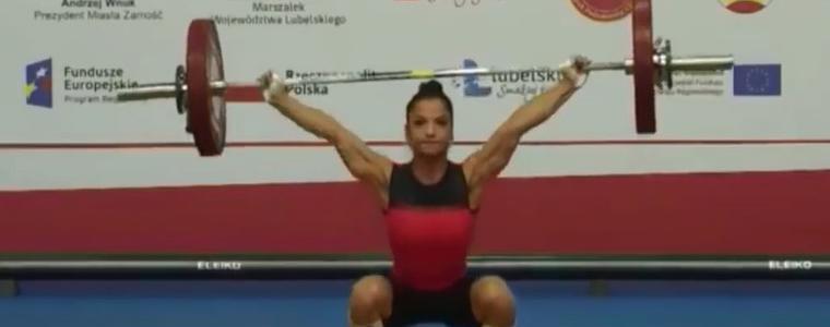 Даяна Димитрова с изключителен резултат на ДЛОП по вдигане на тежести