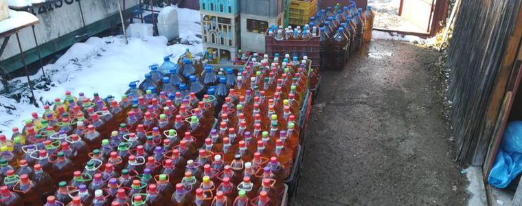 Иззеха 4271 литра алкохол без бандерол в пункт за изкупуване на билки в панагюрско село