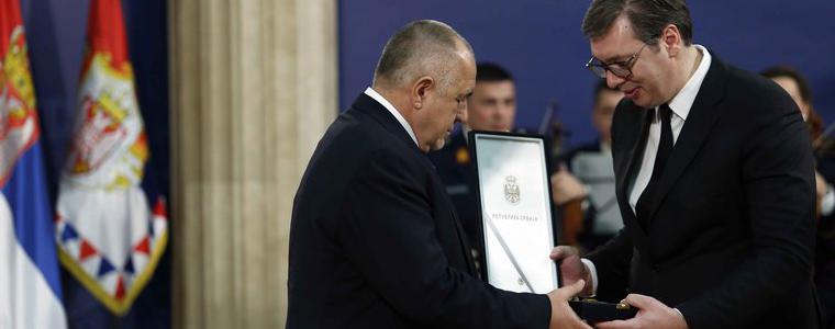 Премиерът Бойко Борисов беше награден с „Орденът на Република Сърбия“