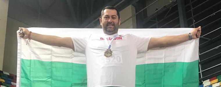 Галин Костадинов – балкански шампион на тласкане на гюле