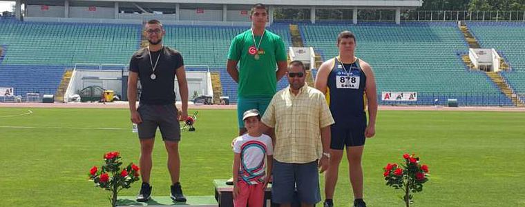 3 медала за СКЛА „Добрич“ на държавното първенство за юноши и девойки под 18 г.