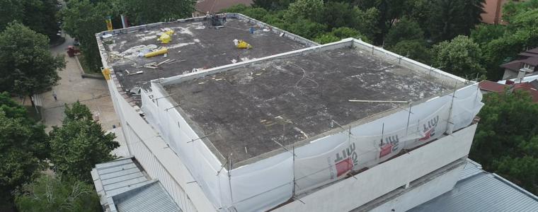 Покривът на зала "Добрич" ще е готов до 3 юли (ВИДЕО)