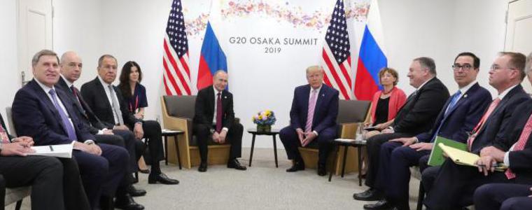 Приключи срещата между Владимир Путин и Доналд Тръмп в Осака