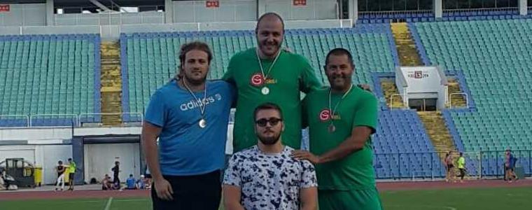 ЛЕКА АТЛЕТИКА: 4 медала за СКЛА „Добрич“ на държавното първенство за мъже