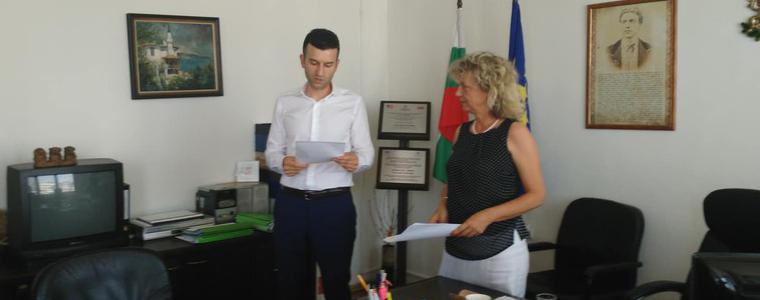 Младши съдия встъпи в длъжност в Окръжен съд - Добрич
