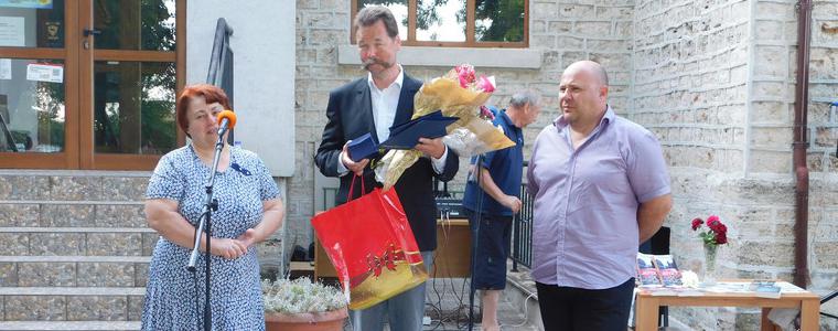 Почетен знак на община Шабла получи за дарителството си  Улрих Бееман 