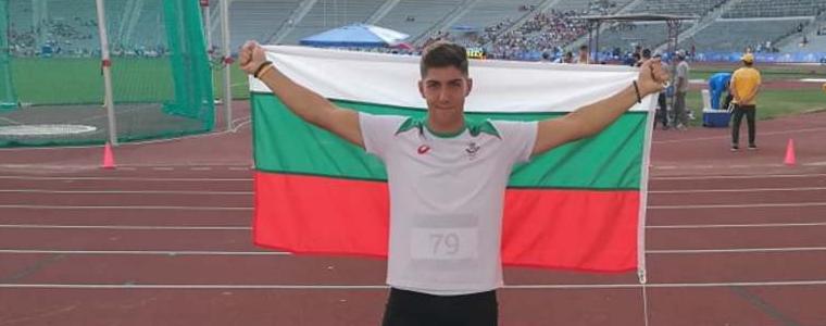 Валентин Андреев донесе титла за България от Европейския младежки олимпийски фестивал в Баку