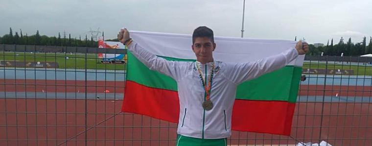 Валентин Андреев – пети на европейското с нов национален рекорд