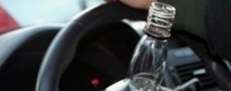 Полицията задържа шофьор с 2,40 промила алкохол в кръвта