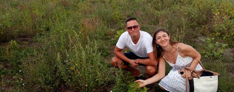 Младо семейство, дарило средства за залесяването на нова гора, гостува на ДЛС-Балчик