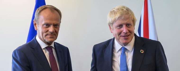 Няма напредък по Брекзит след среща Джонсън - Туск