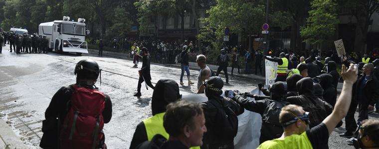 Сблъсъци в Нант по време на съботния протест на „жълтите жилетки“