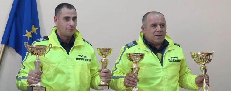 Добричките пътни полицаи - най-добри в България (ВИДЕО)