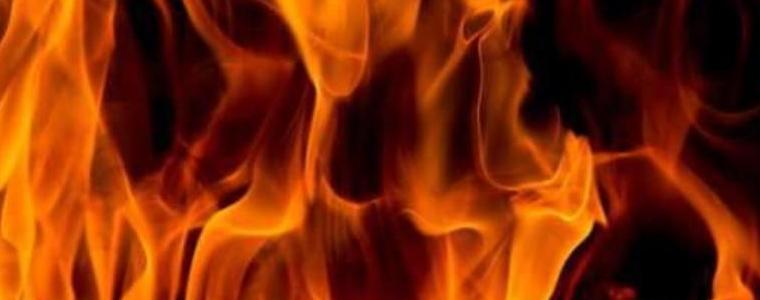 Над 190 тона бали фураж изгоряха при пожар в Дъбрава