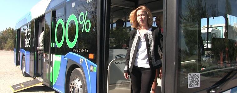 Представиха електрическия автобус “Solaris“ в Добрич (ВИДЕО)